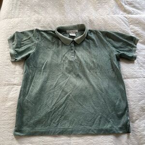 Women’s green Nike Dri fit Polo Shirt size medium